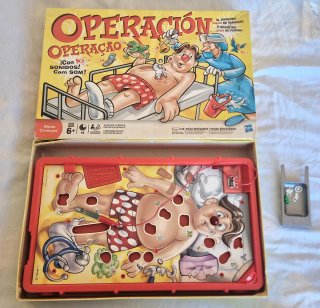 3 Juegos mesa Operación MB. 2 funcionando 1 repues