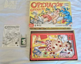 3 Juegos mesa Operación MB. 2 funcionando 1 repues