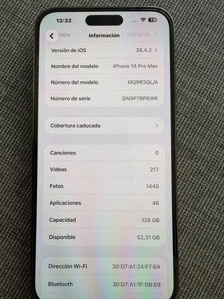 iPhone 14 Pro Max Dorado