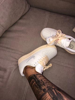 Nike Air Force 1 Blancas/Amarillas