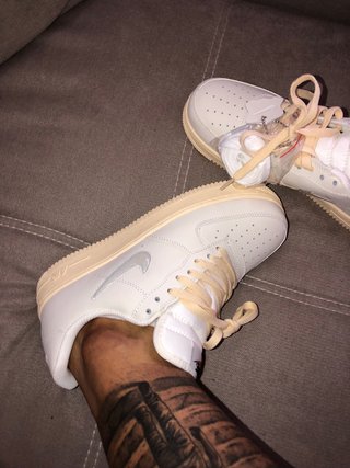 Nike Air Force 1 Blancas/Amarillas