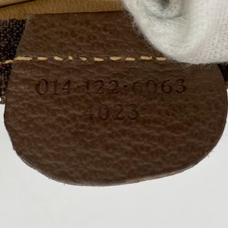 Bolso Gucci Monogram Marrón y Beige