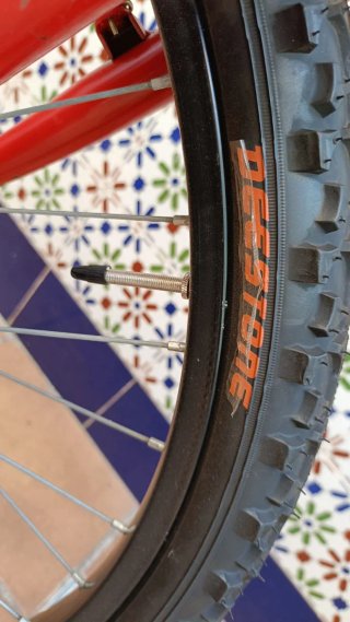 Bicicleta Montaña Aluminio con cubiertas a estrena