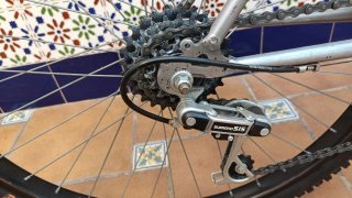 Bicicleta Montaña Aluminio con cubiertas a estrena