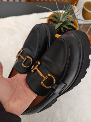 Mocasines negros mujer talla 38