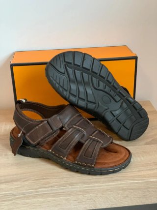 Sandalias hombre de piel. Número 41