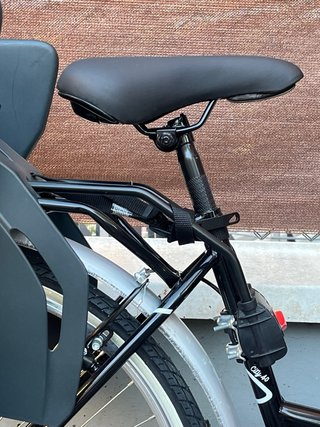 Bici paseo Toplife City 40 26” + silla bebé