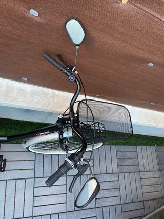 Bici paseo Toplife City 40 26” + silla bebé