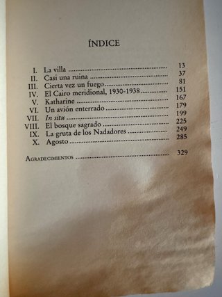 El paciente inglés