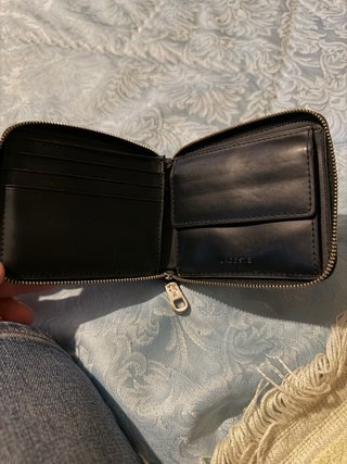 Cartera Lacoste Negra con Diseño Geométrico