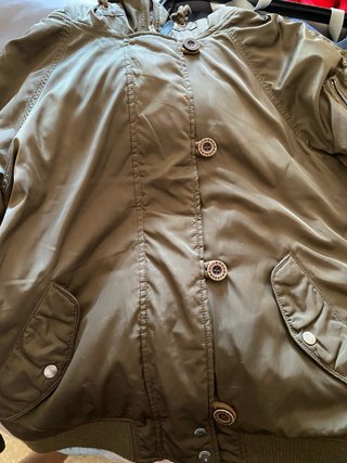 Chaqueta Bomber Verde Militar
