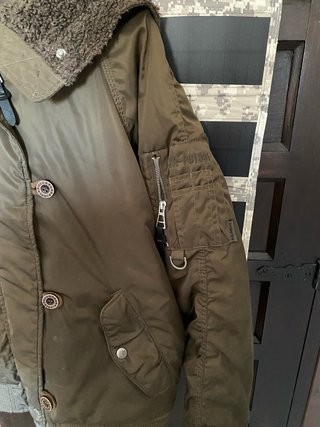 Chaqueta Bomber Verde Militar