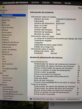 MacBook Pro Apple Gris/Plata