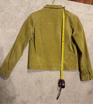 Chaqueta ante verde