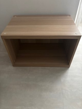 Conjunto 120+60+60 mueble Besta Ikea Madera roble