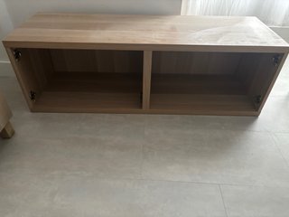 Conjunto 120+60+60 mueble Besta Ikea Madera roble
