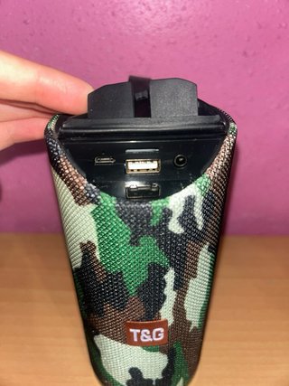 Altavoz Bluetooth T&G Camuflaje