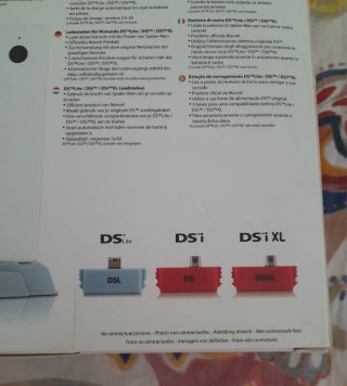 NUEVO. Caricatore Nintendo DS LITE/DSi/DSi XL Spiderm