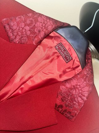 Chaqueta VALSOL Roja con Detalles