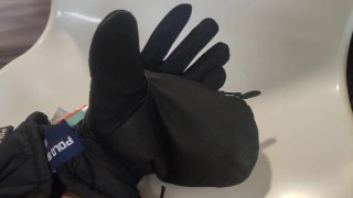 Manoplas Polo Sport Adulto Negras