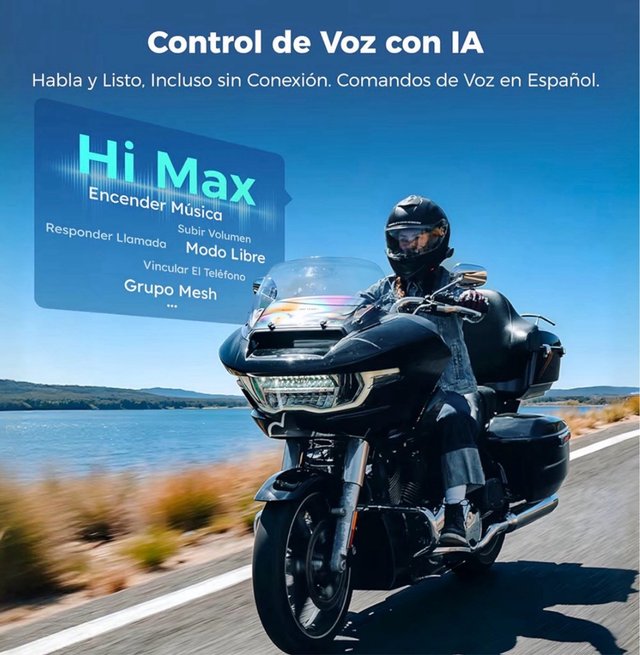 Intercomunicadores ASMAX Z1 para Casco