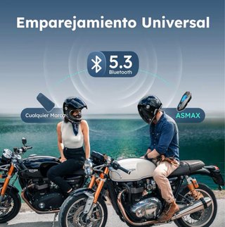 Intercomunicadores ASMAX Z1 para Casco