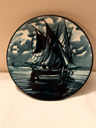Piatto Maiolica Spagnola Esposizione