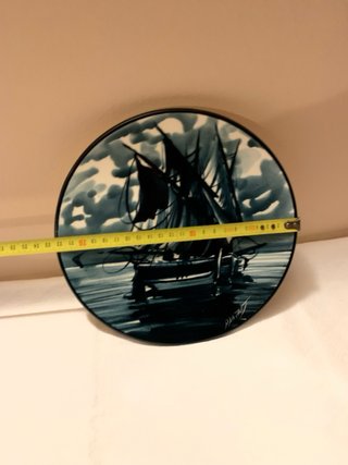 Piatto Maiolica Spagnola Esposizione