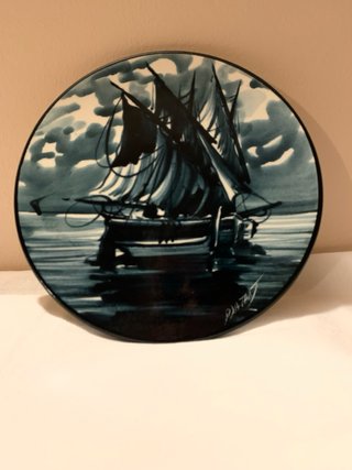 Piatto Maiolica Spagnola Esposizione