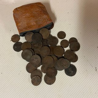 Lote de monedas muy antiguas