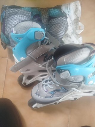 Patines en línea ajustables talla 35-38