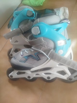 Patines en línea ajustables talla 35-38