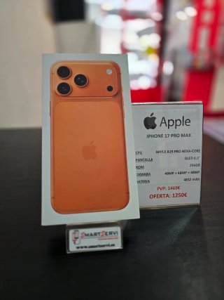 iPhone 17 Pro Max 256GB Naranja