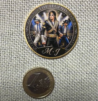 MONEDA MICHAEL JACKSON THE LEGEND