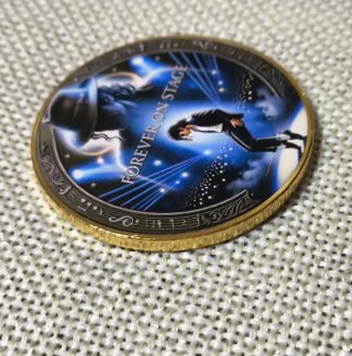 MONEDA MICHAEL JACKSON THE LEGEND