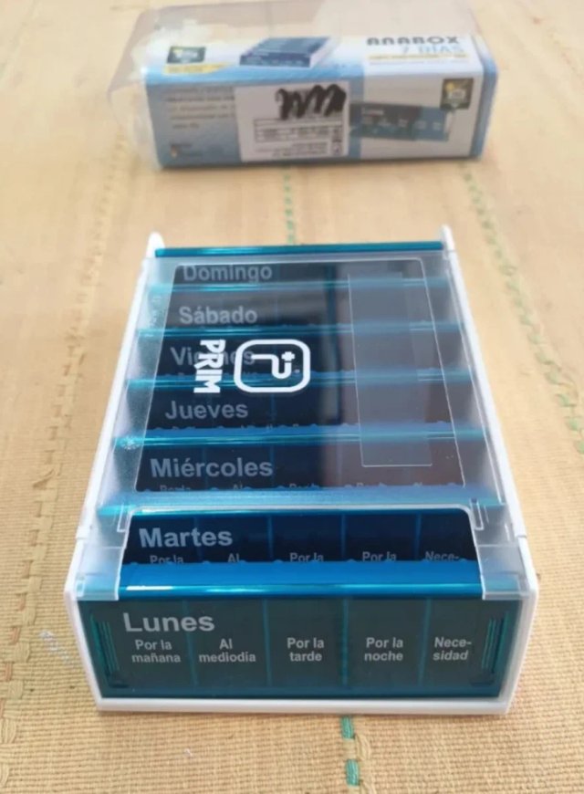 Dosificador de Pastillas Semanal