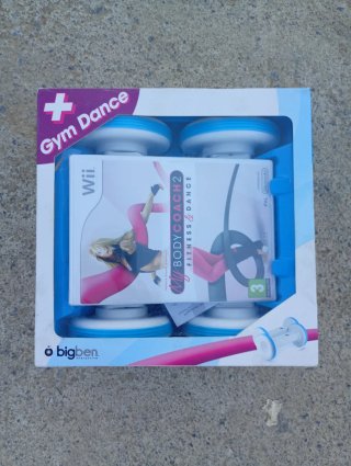 Juego Wii Gym Dance + Accesorios