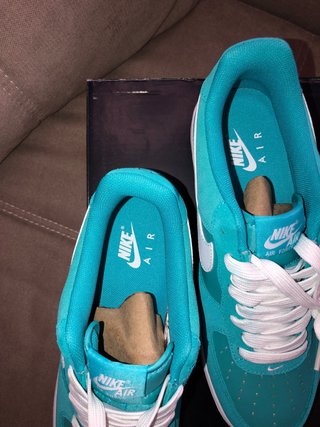 Zapatillas Nike Air Force 1 Azul Turquesa
