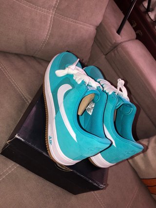 Zapatillas Nike Air Force 1 Azul Turquesa