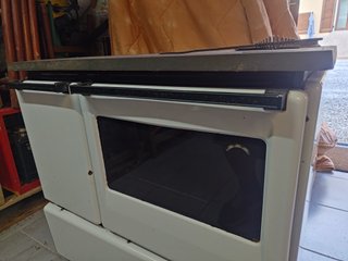 Cucina economica a legna vintage