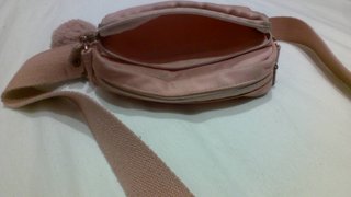 Bolso rosa y dorado Harry Potter