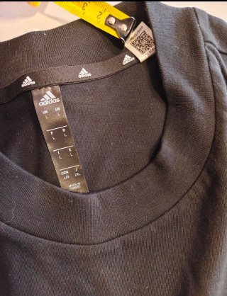 Camiseta Adidas Talla XL Negra