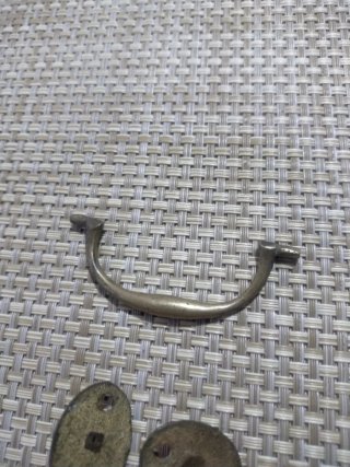 Tirador antiguo bronce época
