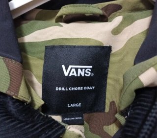 Abrigo Vans Camuflaje L
