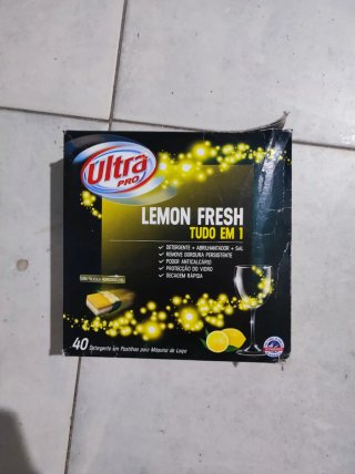 Ultra Pro Lemon Fresh 40 Pastillas Lavavajillas