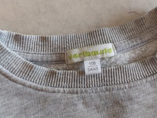 2 Sudaderas Vertbaudet Niño 5 Años