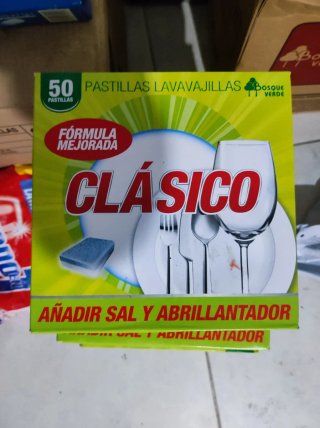 Pastillas Lavavajillas Clásico 50uds