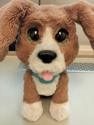 Peluche Perro Robot