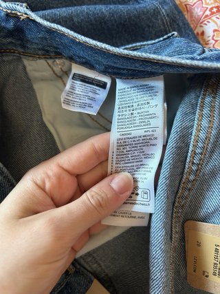 Falda vaquera Levi's azul