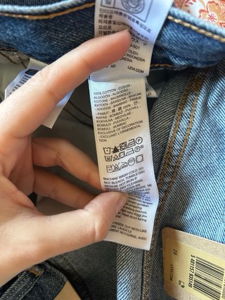 Falda vaquera Levi's azul